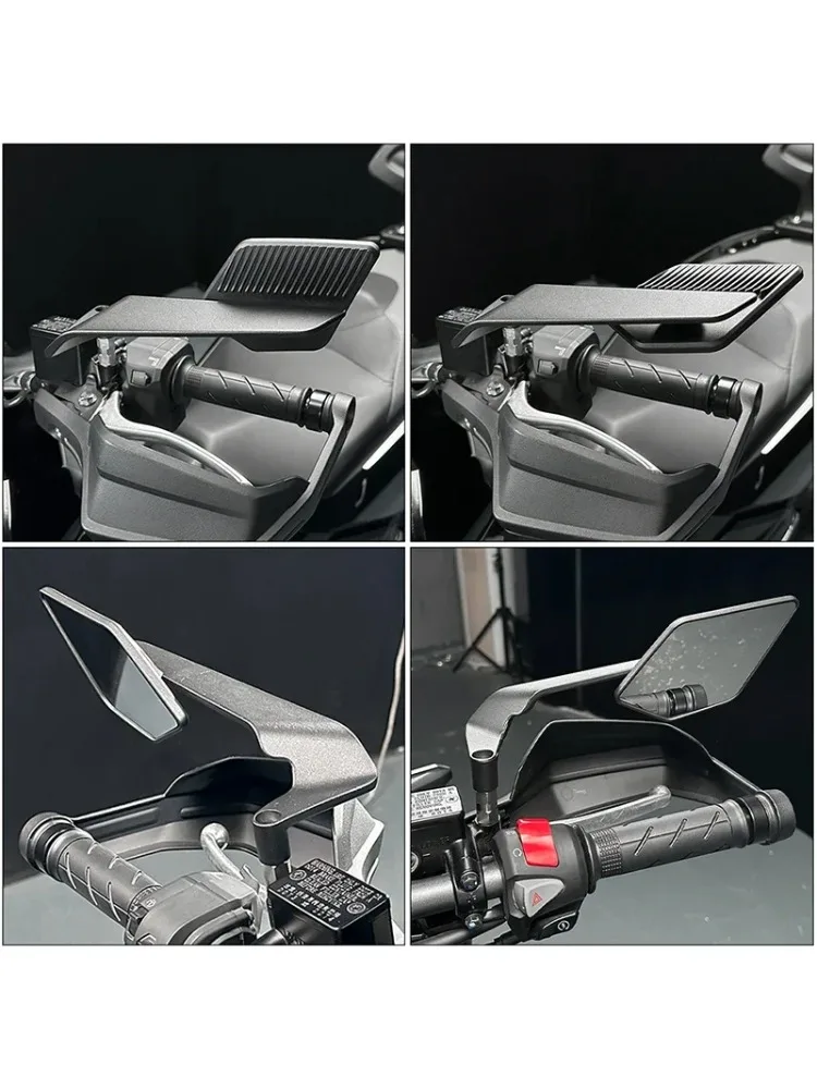 Rétroviseur latéral pliable en alliage d'aluminium pour moto KYMCO CV3 DTX360 XCITING DOWNTOWN X-TOWN AK550 KYMCO