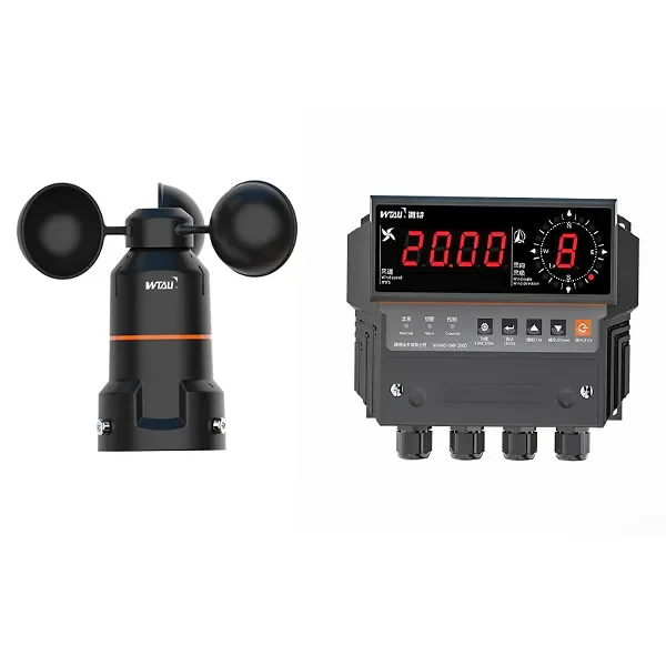 High Performance Digital Anemometer with Stable LCD Display Speed and Velocity Meter for Crane and Lift Safety