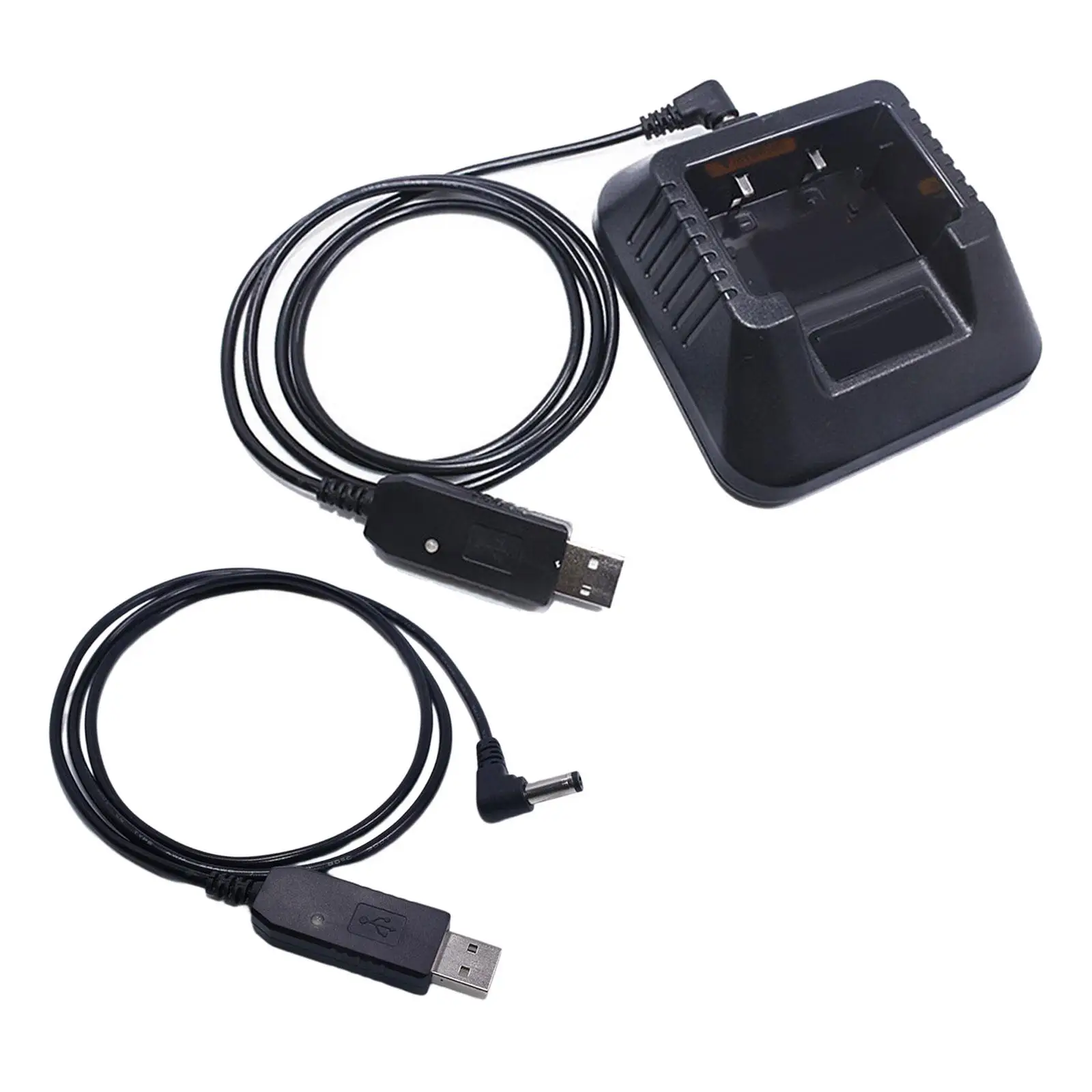 

USB Charging Cable 1M Length Portable Replace Power Adapter USB Cable for UV5R UV82 Walkie Talkie Two Way Radio Accessories