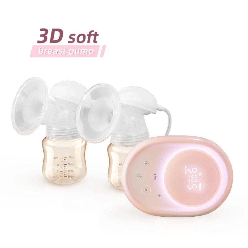 

Hot Selling Baby Products 3D Pumping Soft Automatic Breastfeeding Pump Best Affordable Electric Breast Pump