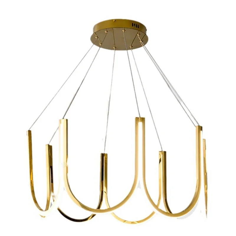 

Living room chandelier dining room special-shaped lamp simple modern light luxury atmosphere minimalist