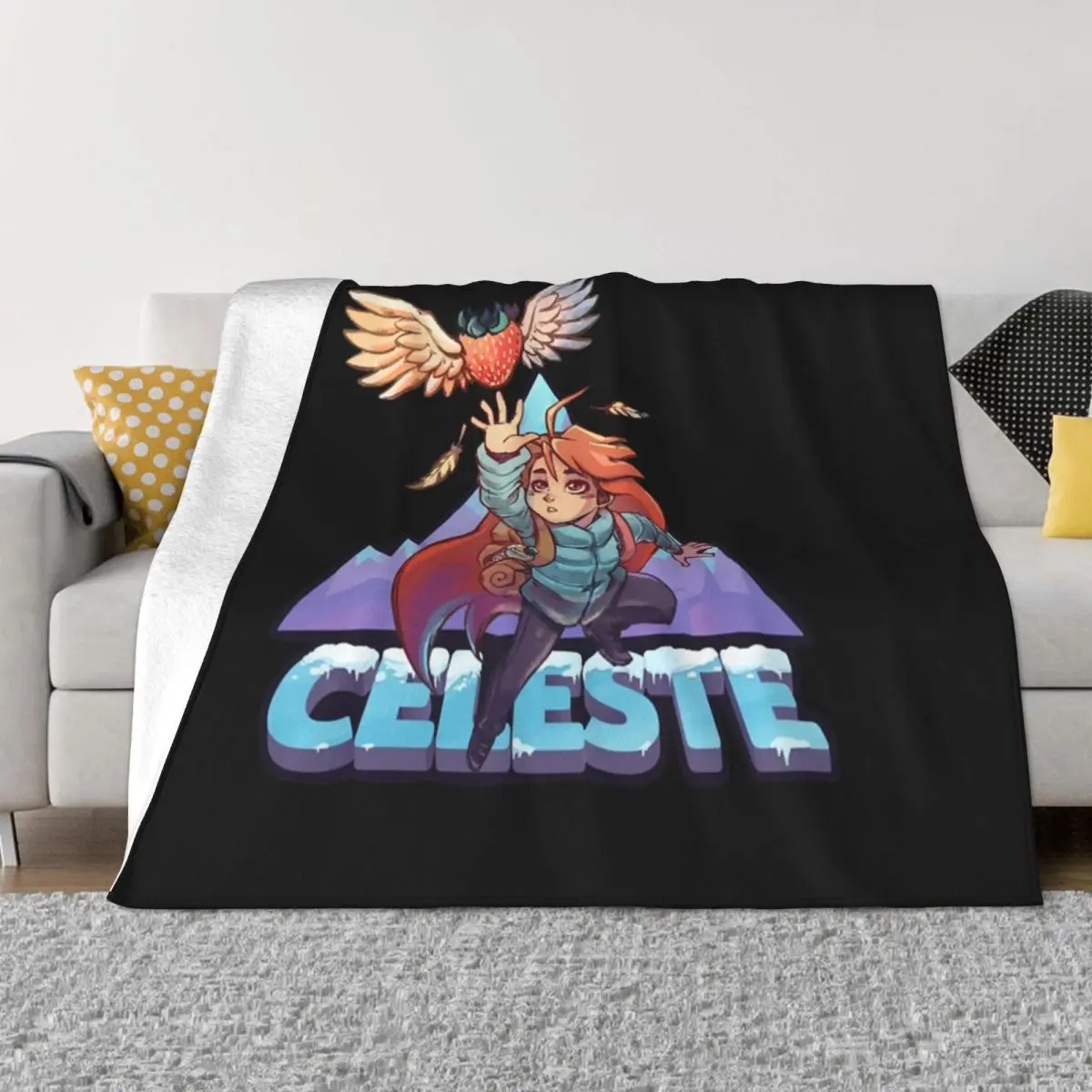 Madeline Celeste Throw Blanket Thermal Blankets For Travel Personalized Gift