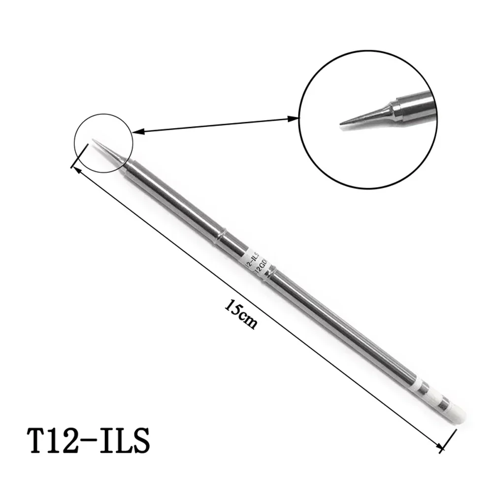 5 Pz T12 Punte per Saldatore per Saldatura T12-ILS BC1 D24 K BL Per FX-9501 HAKKO912 FM-2027 2028 Maniglia Kit Stazione di Saldatura FAI DA TE