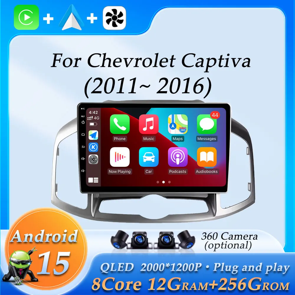ΠΠ²ΡΠΎΠΌΠΎΠ±ΠΈΠ»ΡΠ½ΡΠΉ ΡΠ°Π΄ΠΈΠΎΠΏΡΠΈΠ΅ΠΌΠ½ΠΈΠΊ, Π²ΠΈΠ΄Π΅ΠΎ-ΠΌΡΠ»ΡΡΠΈΠΌΠ΅Π΄ΠΈΠΉΠ½ΡΠΉ ΠΏΠ»Π΅Π΅Ρ Π΄Π»Ρ Chevrolet Captiva 2011-2016 GPS Navi Wireless CarPlay DSP Stereo BT Android 15 10 Π΄ΡΠΉΠΌΠΎΠ² ΠΠ²ΡΠΎΠΌΠΎΠ±ΠΈΠ»ΡΠ½ΡΠΉ ΡΠ°Π΄ΠΈΠΎΠΏΡΠΈΠ΅ΠΌΠ½ΠΈΠΊ, Π²ΠΈΠ΄Π΅ΠΎ-ΠΌΡΠ»ΡΡΠΈΠΌΠ΅Π΄ΠΈΠΉΠ½ΡΠΉ ΠΏΠ»Π΅Π΅Ρ Π΄Π»Ρ Chevrolet Captiva 2011-2016 GPS Navi Wireless CarPlay DSP Stereo BT Android 15 10 Π΄ΡΠΉΠΌΠΎΠ²
