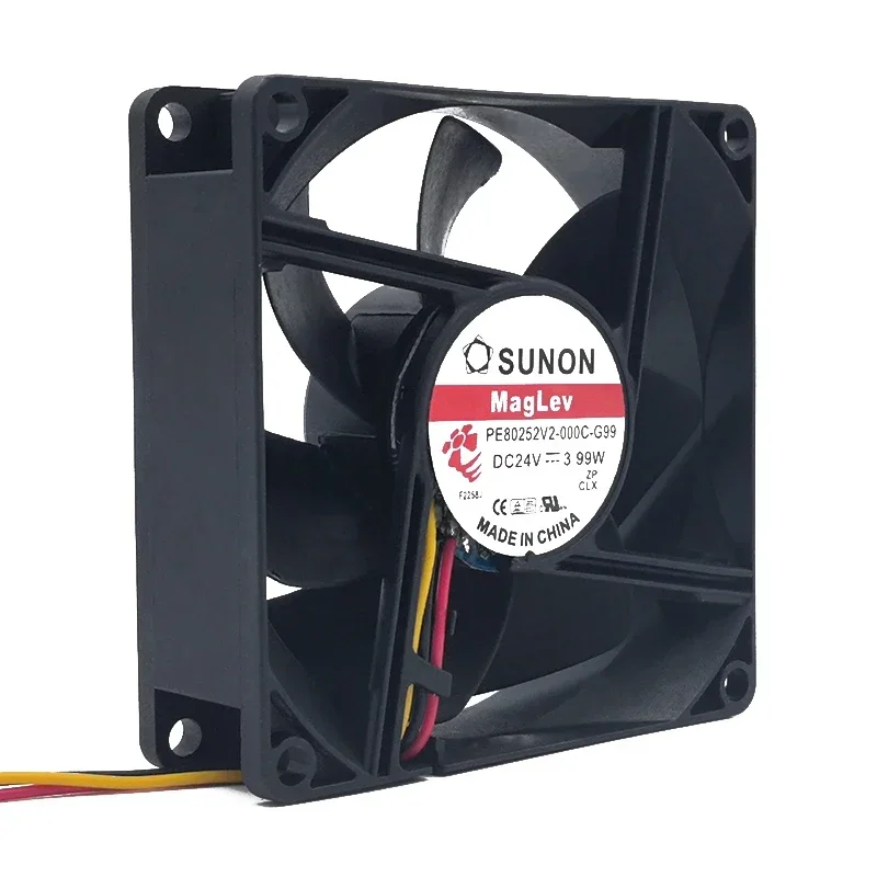 80*80*25MM Jianzhun SUNON 24v3.99w PE80252V2-000C-G99 inverter cooling fan 8cm/cm