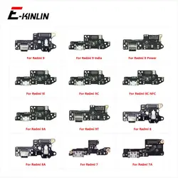 Charging Port Connector Board Parts Flex Cable With Mic For Xiaomi Redmi 9 9i 9C NFC 9A 9T 8 8A 7 7A Power India