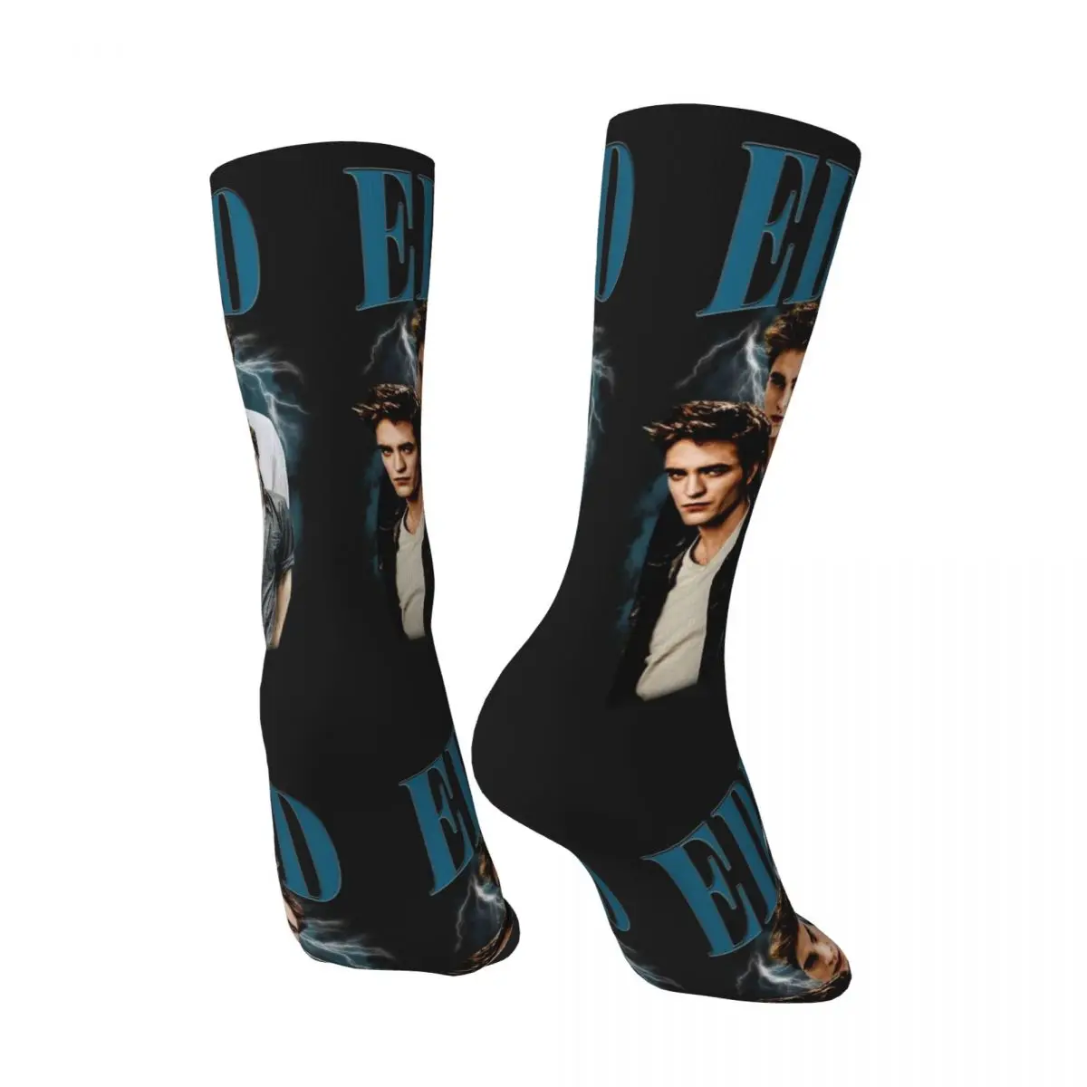 Twilight Homage Movie Socks Autumn Cullen Edward Stockings Funny Unisex Men Medium Soft Socks Design Running Anti Slip Socks