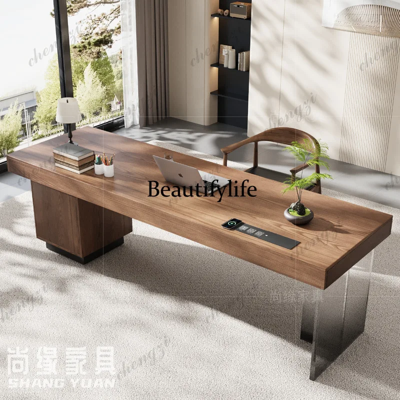 A68 Rectangular Wood Computer Desks Storage Luxury Bedroom Drawers Gaming Desk Reading Executive Mesa Para Notebook Office Furni