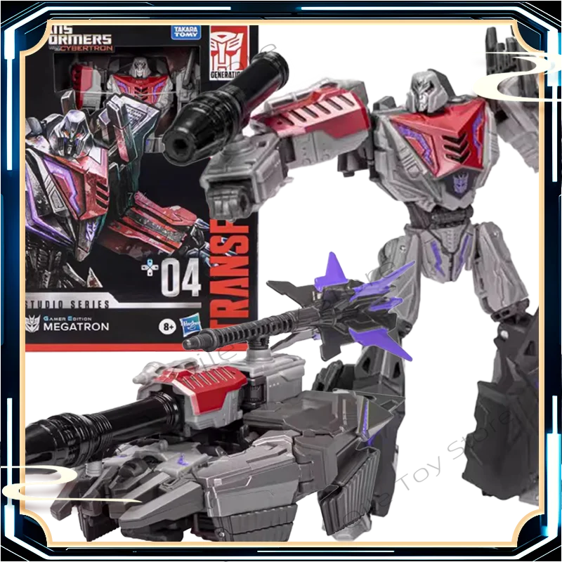 

В наличии Transformed Toys SSGE WFC Series GE04 V-class Megatron Action Figure Collection Подарочная оригинальная коробка