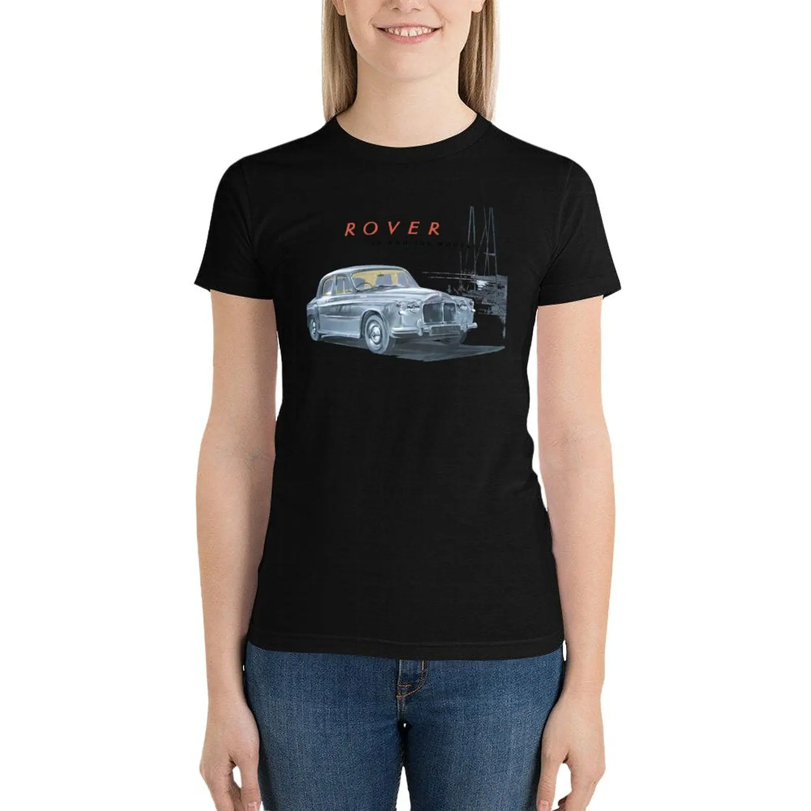 

ROVER P4 T-Shirt summer tops female t shirt Women