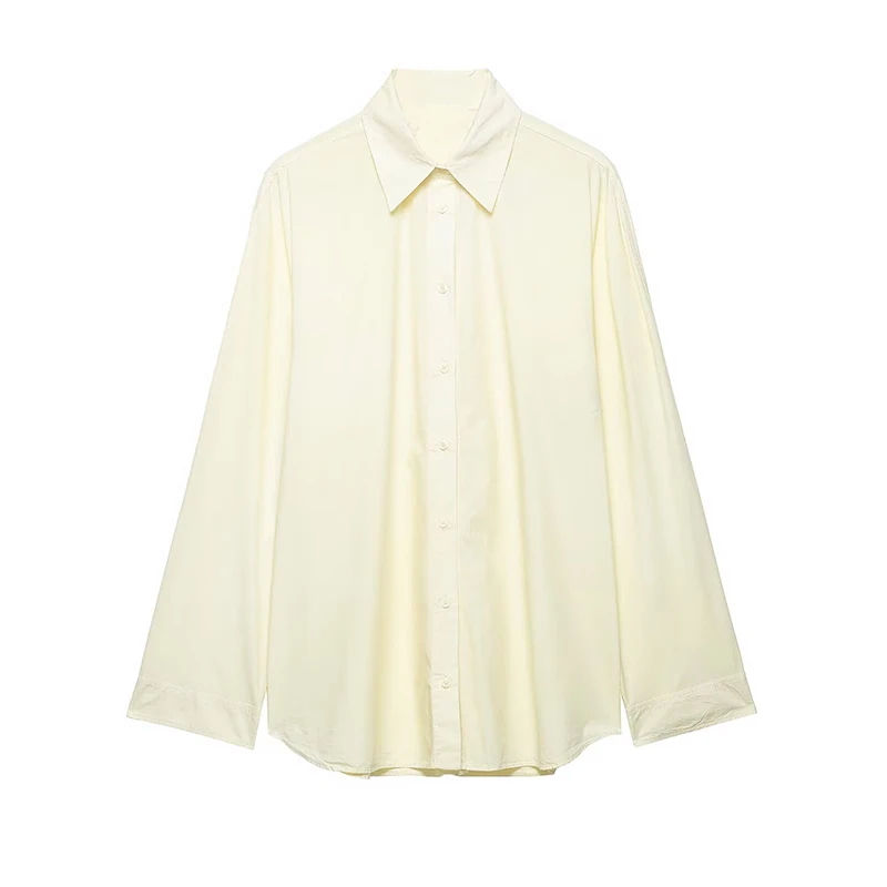 

Женские рубашки Весна-Лето 2026: Новая модная коллекция, свободные рубашки с длинным рукавом, повседневные блузки, шикарные топы