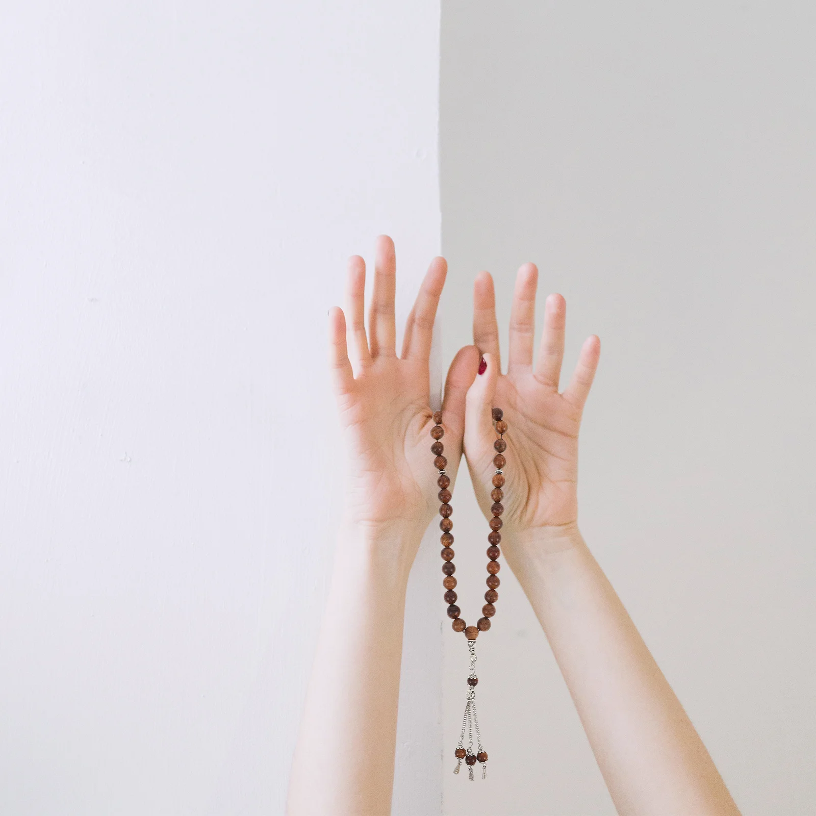 

Muslim Rosary Beads Tasbih Beads Bracelet Meditation Beads Islamic Prayer Beads Wooden Handmade Rosary Beads
