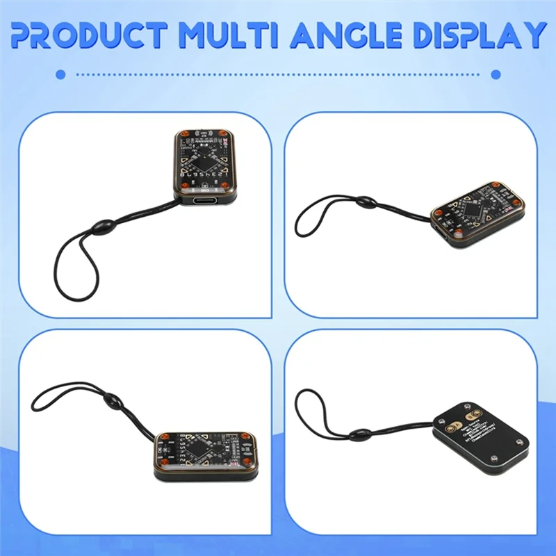 B03B-Chameleon Ultra Contactless Smart Card Emulator RFID Smart Chip Reader+3XCUID Keychain Compliant To NFC Read Writer