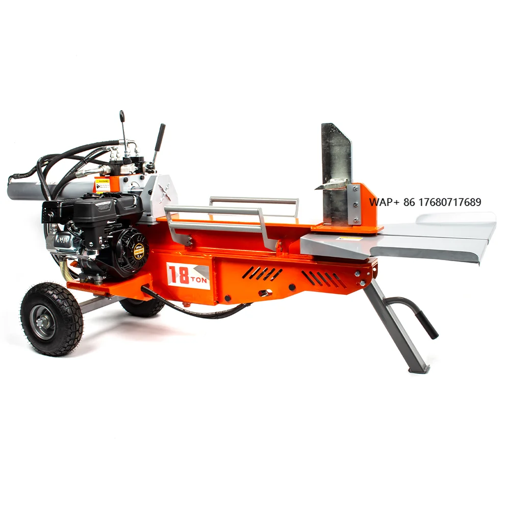 Hot Sell Automated Commercial Wood Splitter Small Portable Vertical Electric Oversized Ce Petrol Vertical Firewood Log Splitter