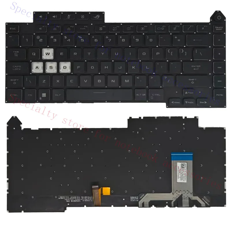 New US Backlit Keyboard for ASUS Rog Strix G15 G513 G513i G513ic G513im G513ie G513q G513qr G513qe G513r