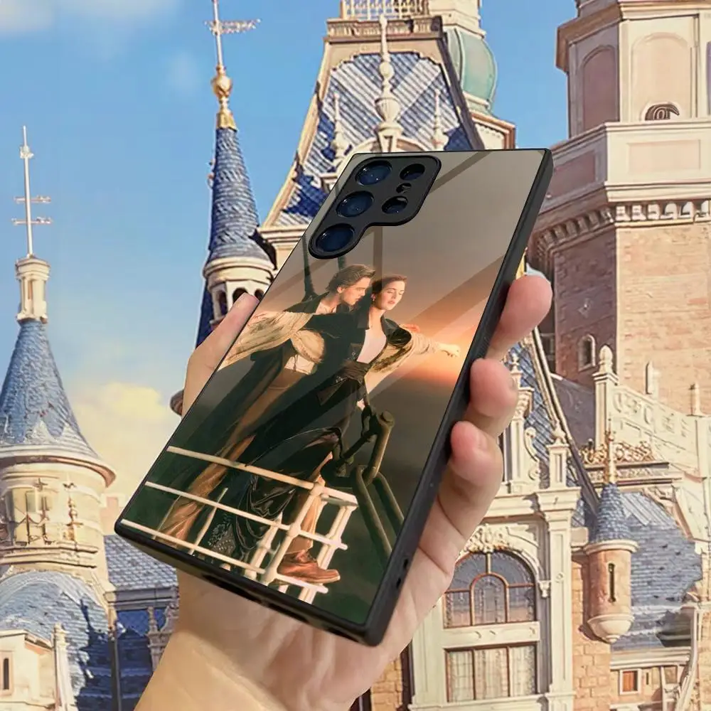 jack-e-ruth-titanic-caso-de-telefone-para-samsung-galaxy-s25-s24-s23-s22-s21-s20-note20-fe-ultra-borda-mais-capa-de-vidro