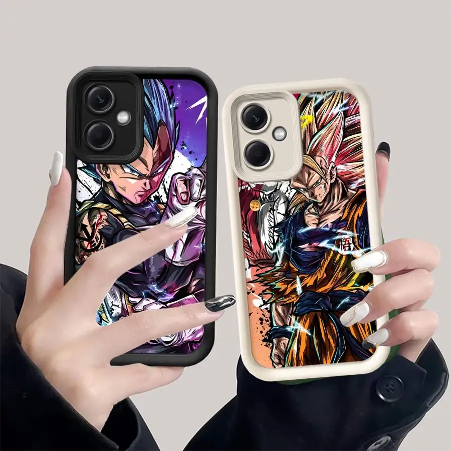 

Dragon Ball Fashion Goku Vegeta Case for Xiaomi Redmi A3 12C 14C 12 A2+ 13 A1 Plus A4 A3X 13C Soft Cover