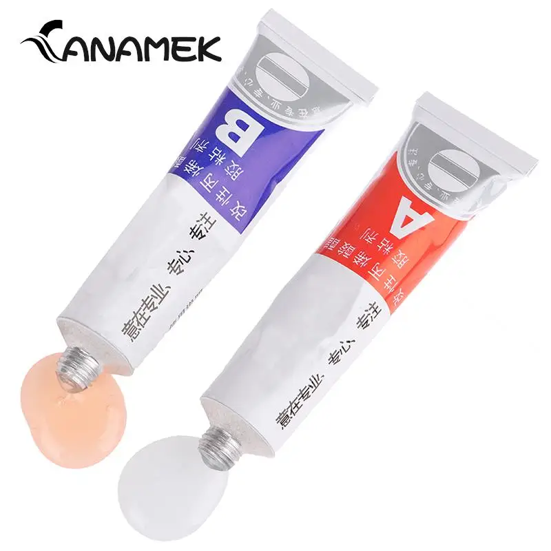 2pcs/Set Super Strong Epoxy Clear Glue AB Adhesive Acrylic Structural Adhesive For Cold Weld Plastic Metals Glass Rubber