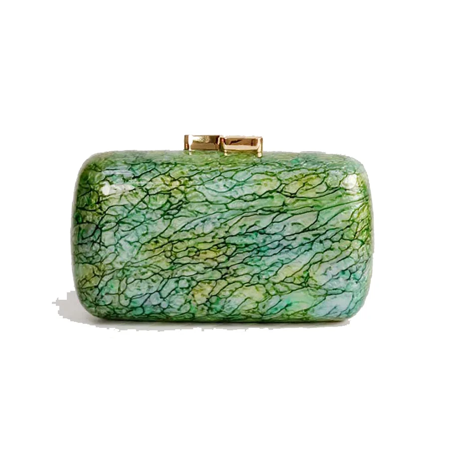 

Роскошная акриловая вечерняя сумка с цепочкой, шикарная модная женская маленькая сумка-клатч через плечо, кошелек для свадьбы