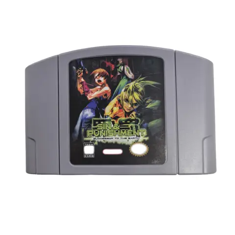 Crime and Punishment: Heir of The Earth - N64 Game Cartridge US