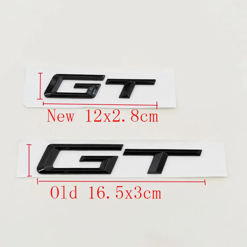 ثلاثية الأبعاد ABS شعار GT شعار رسائل شارة سيارة الخلفي الجذع ملصق لسيارات BMW F34 E36 E46 F07 G32 650 535i 630i 3 5 6 سلسلة GT اكسسوارات