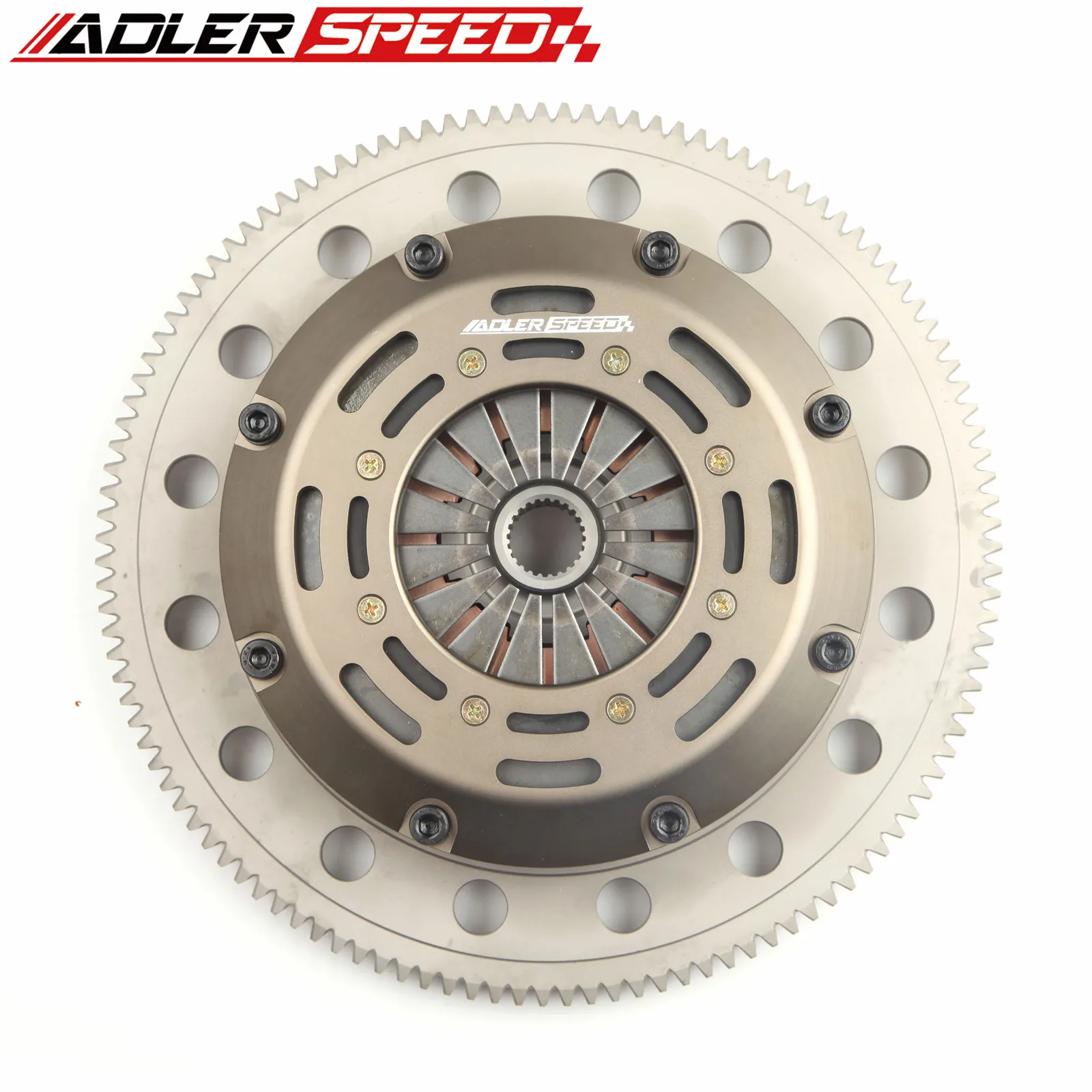 ADLERSPEED RACING CLUTCH TRIPLE DISC FOR ACURA CL 2.2L 2.3L /FOR HONDA ACCORD PRELUDE H22 H23 F22 F23