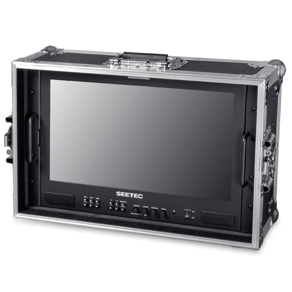 SEETEC ATEM173S-CO 휴대용 휴대용 멀티 카메라 디렉터 모니터, 17.3 인치 풀 HD, 1920x1080, 3G-SDI HDMI