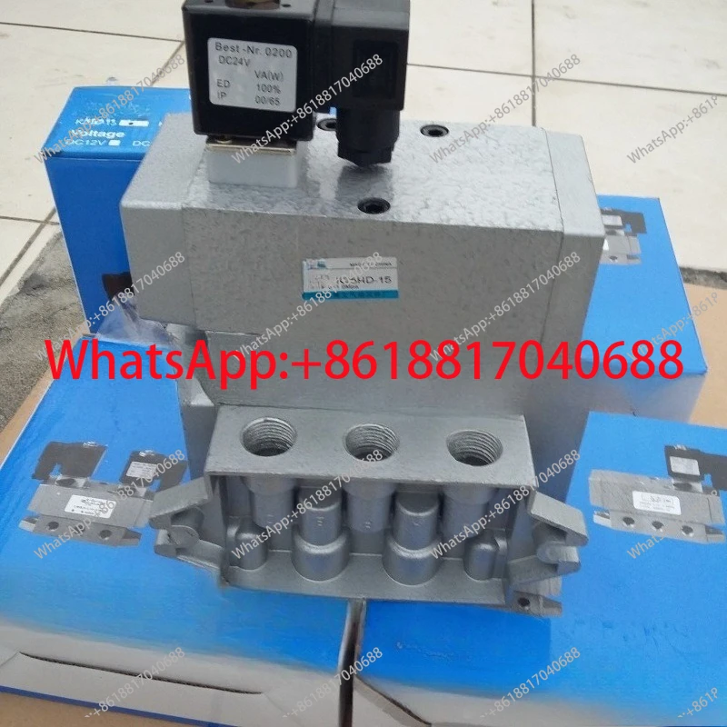 Supply K25HD-15 Solenoid Valve 2 Position Five Way K25D-15 AC220V DC24V