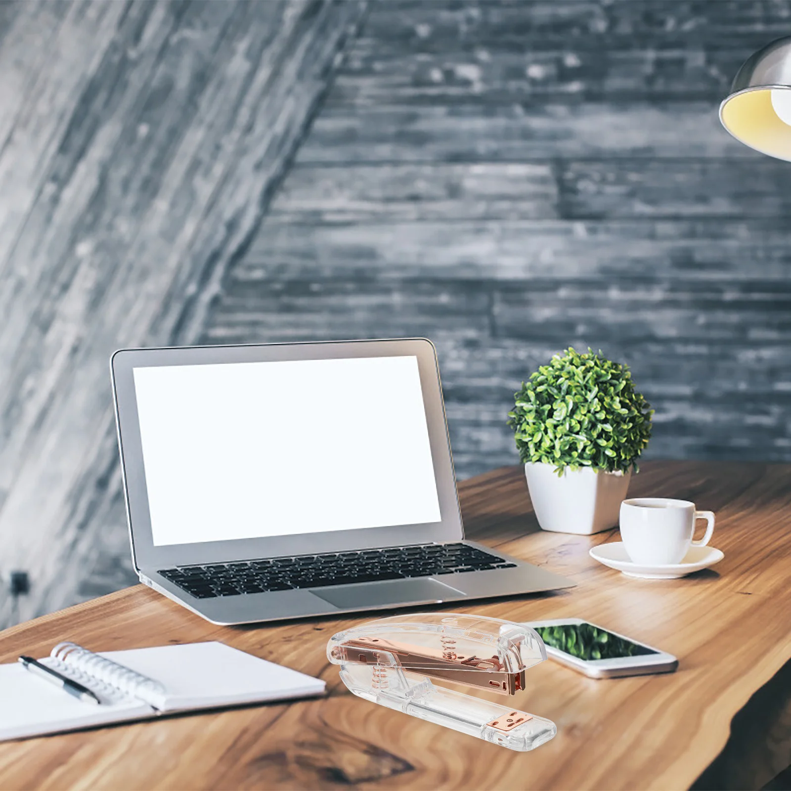 1 قطعة دباسة بلاستيكية شفافة أداة تجليد الكتب للاستخدام المنزلي والمكتب أداء تدبيس موثوق مستلزمات مكتبية للطلاب #3