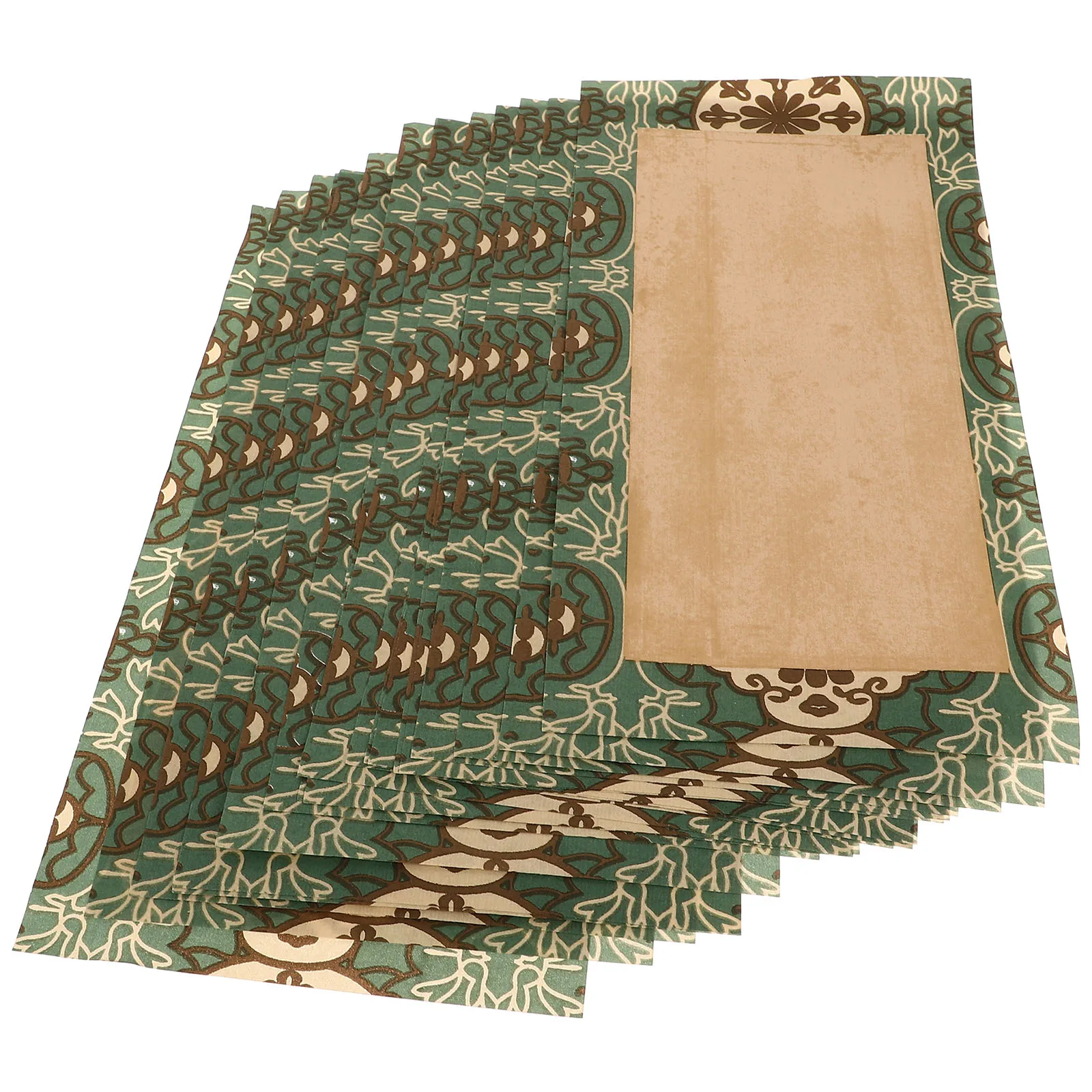 

40 Pcs Professional Chinese Calligraphy Paper Retro Xuan Paper For Small Block Letters Running Calligraphy
