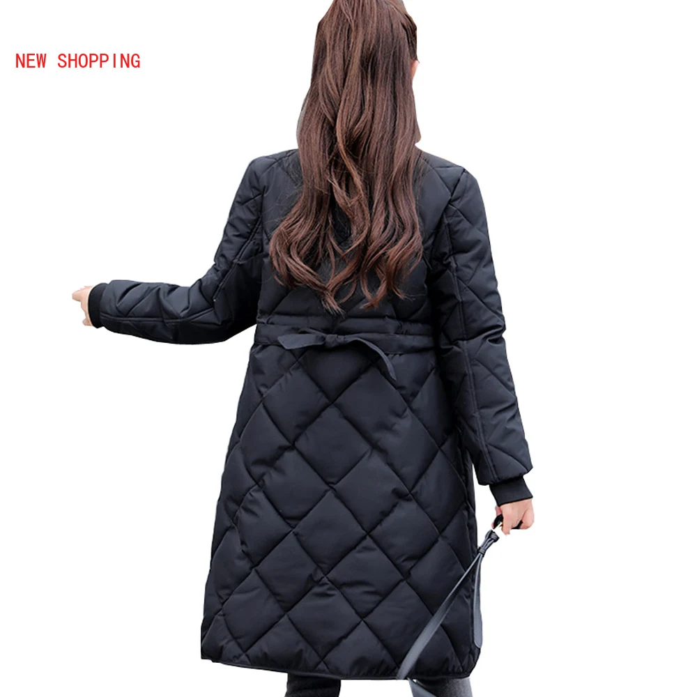 New Down Parka Women Parkas Winter Jacket Woman 2023 New High Quilted Jackets Plus Size 3xl Cotton Coat Female Slim Overcoat
