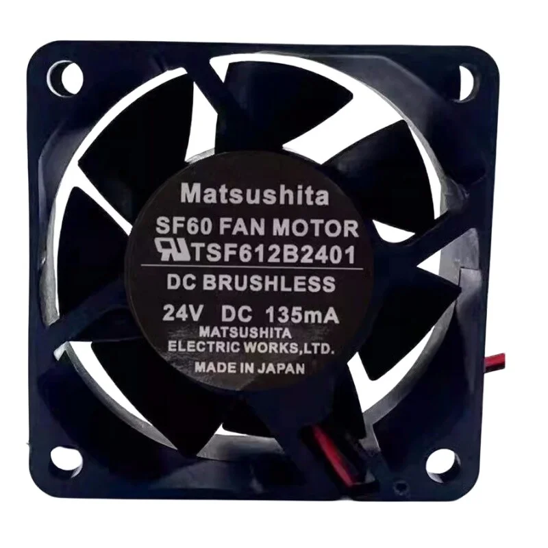 

Новый TSF612B2401 DC24V 135mA 60*60*25 мм трехлинейный квадратный серверный вентилятор-кулер