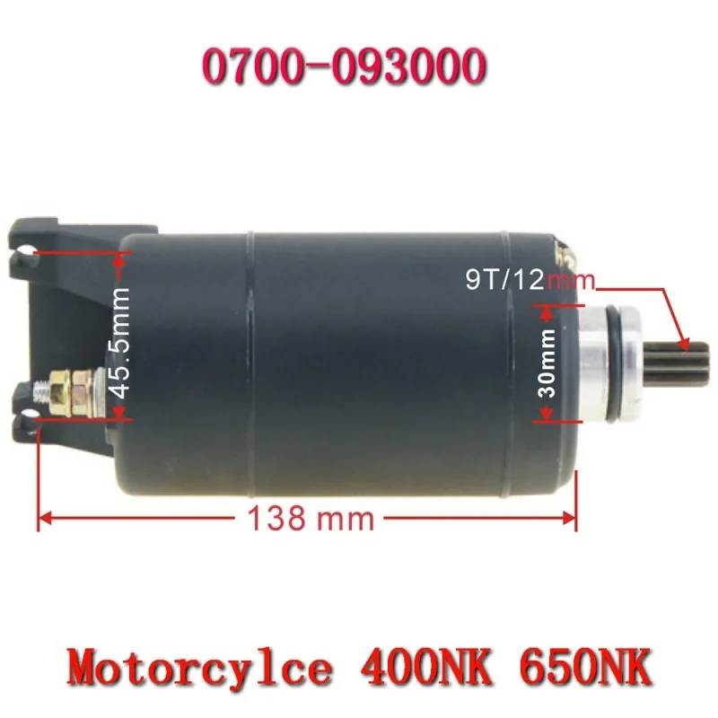 

Starter Motor For CFMoto 650NK Naked 650 Touring Motorcycle 0700-093000 37025