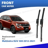Escobillas de limpiaparabrisas delantero RHD para Mahindra XUV 500 2012 - 2021, 2 uds., cepillos para ventana, accesorios de limpieza