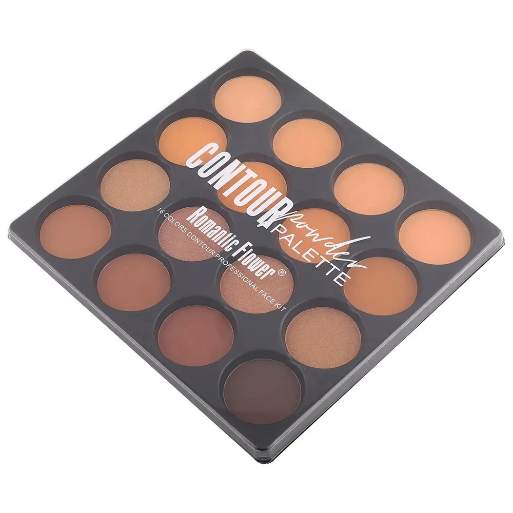 Coffee Color Contour Palette Makeup 12 Colors Long-Lasting Matte Eyeshadow Face Highlighters Make Up Contouring Powder Cosmetics