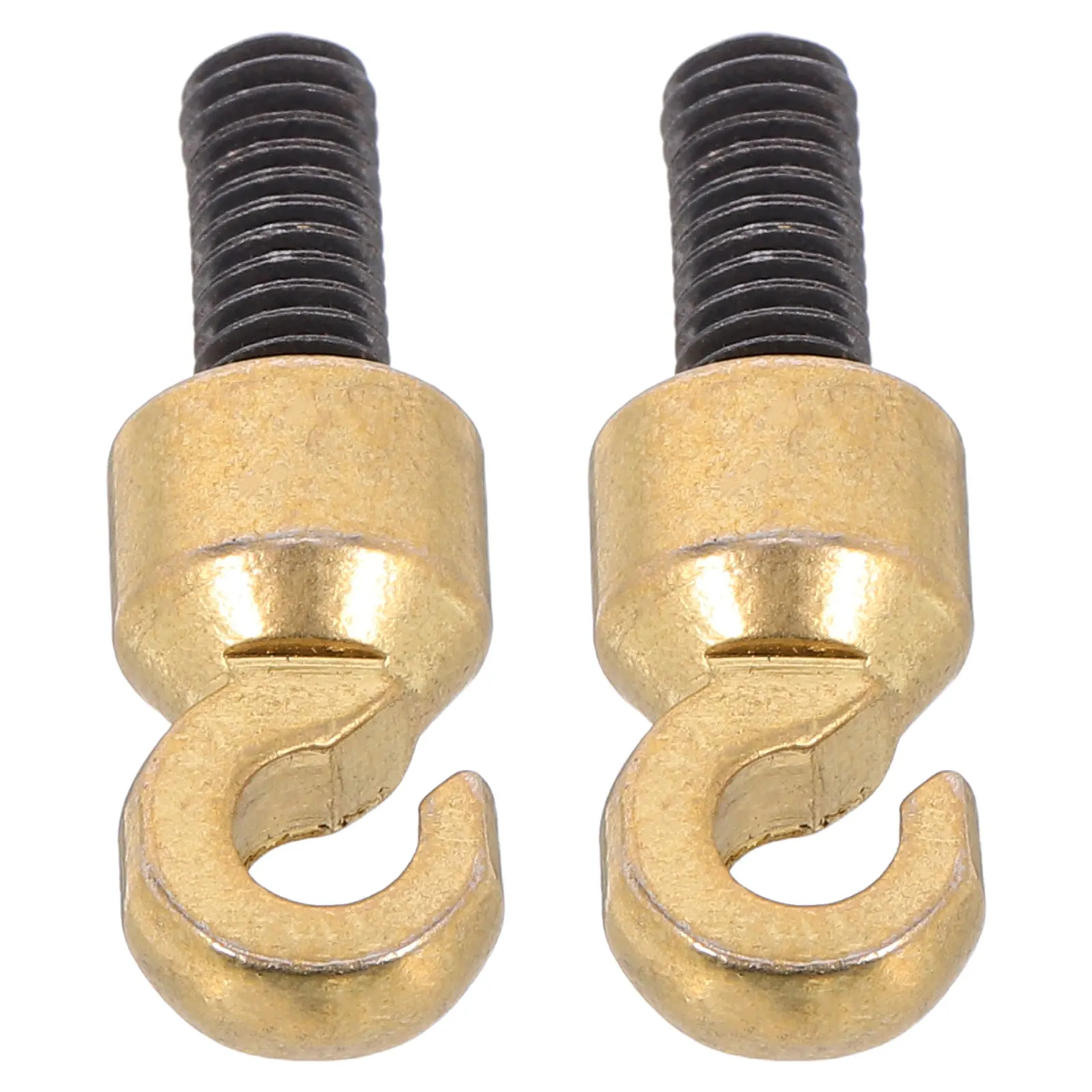 

2Pcs Grandfather Clock Weight Shell Hook M5 Thread Compatible Replacement Parts Pendulum Clock Repair Accessories