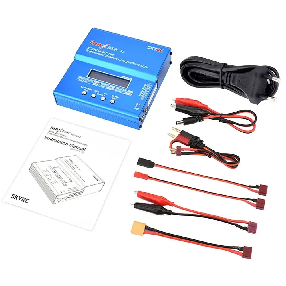 SKYRC iMAX B6AC V2 50W 6A Balance Charger Discharger Digital LCD Screen Li-ion Nimh Lipo Battery for RC Model Battery Charging