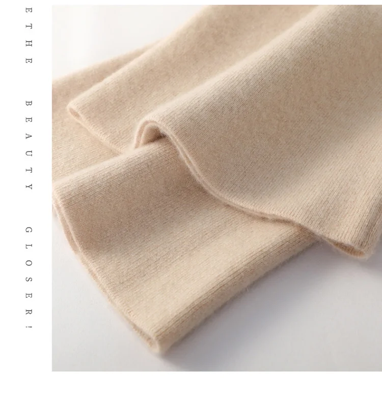 2024 New Autumn and Winter Solid Color Knitted Women's Wide-Leg Pants Thickened Casual Pants Temperament Commute Slimming