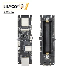 LILYGO T-HaLow Wi-Fi HaLow 875M/915M Saw module ESP32-S3 + RJ45 Port + Camera +18650 IOT development Board for Arduino