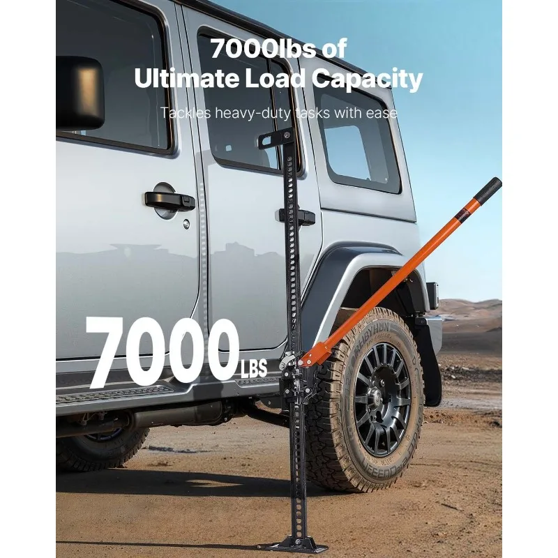 48인치 오프로드 농장용 잭 호이스트 7000파운드 고리프트 트랙터 차량용 윈치