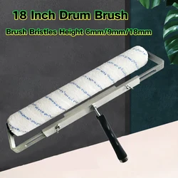 18inch Paint Roller Brush kit US Cover Microfiber 46cm Aluminium-alloy double Frame Painting Tools for Wall Decoration rolls set