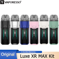 Original Vaporesso LUXE XR Max Kit 2800mAh Battery 80W Vape 5ml Pod Cartridge Fit GTX Coil Electronic Cigarette DTL Vaporizer