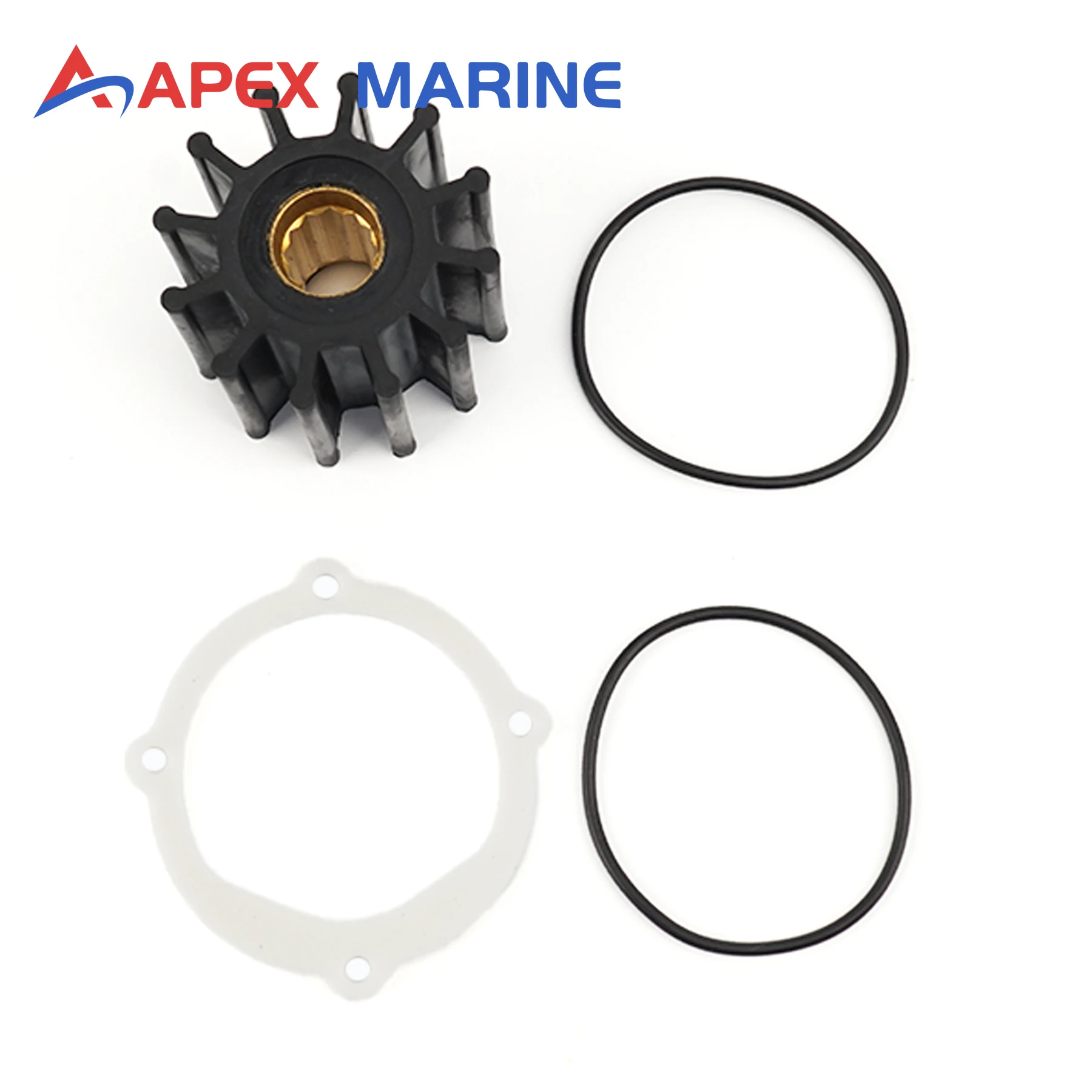 

Flexible Impeller Maintenance Kit for Volvo Penta D3 Series 110 130 140 150 160 Diesel Marine Engine Pumps 21141637 21379102