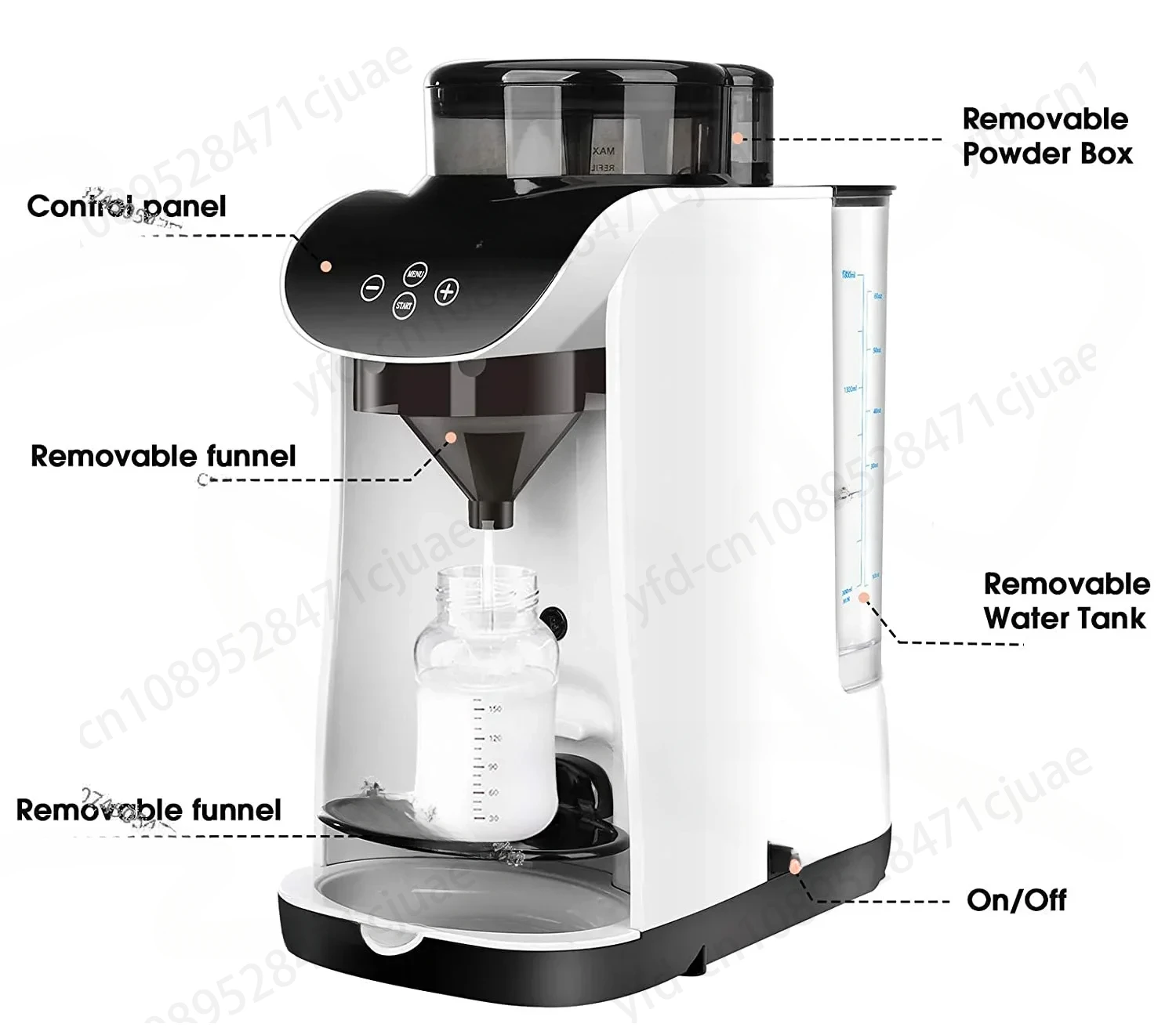 Intelligent smart Baby formula maker, APP one step automatic baby milk formula dispenser/baby formula machine