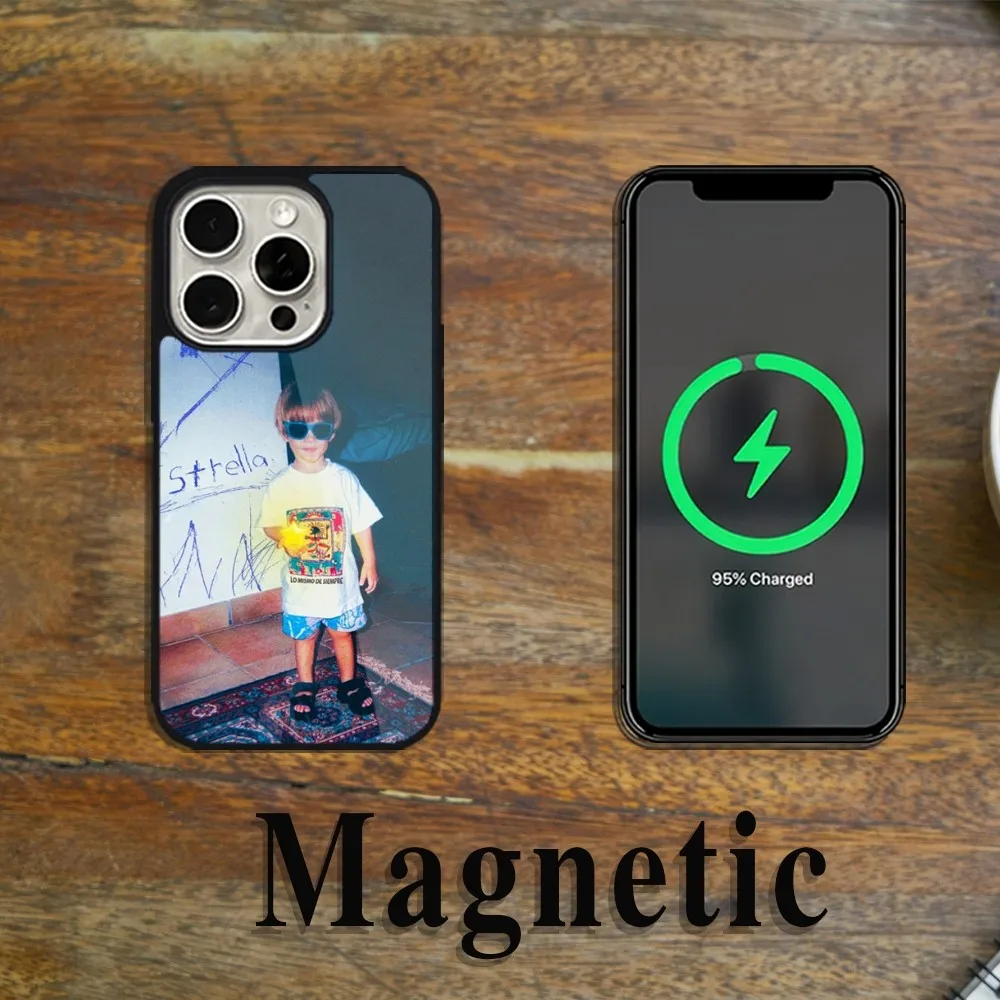 Singer M-Mora Phone Case Magsafe Magnetic For iPhone 11 12 13 14 15 Pro Max Plus Wireless Charging