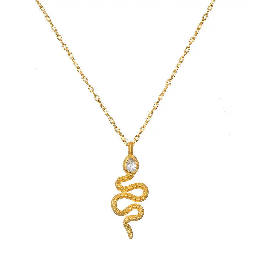 قلادة على الطراز البوهيمي، من الفولاذ المقاوم للصدأ مطلية بالذهب عيار 18 قيراط، مجوهرات ذات طبقات غامضة، مناسبة للنساء