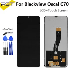 6.5''Original For Blackview Oscal C70 LCD Display+Touch Screen Digitizer Assembly Repair Part For Blackview C70 Lcd Glass Sensor