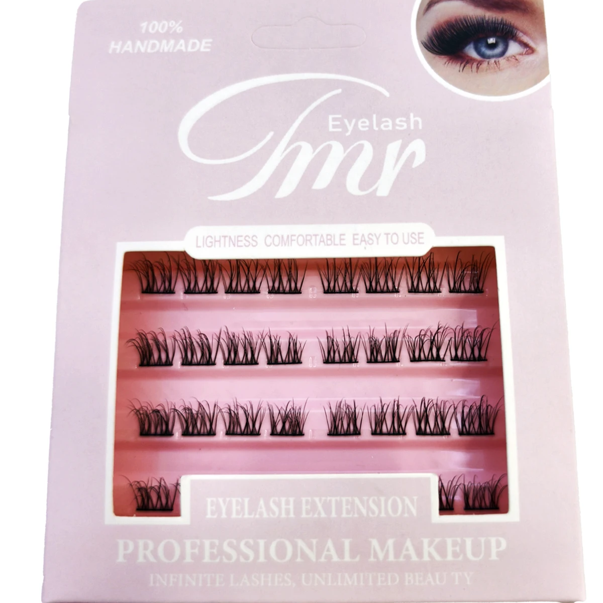 まつげ束 ウィスピー ナチュラル DIY まつげエクステ カール まつげクラスター アニメクラスター まつげフェアリー 個人用まつげギフト