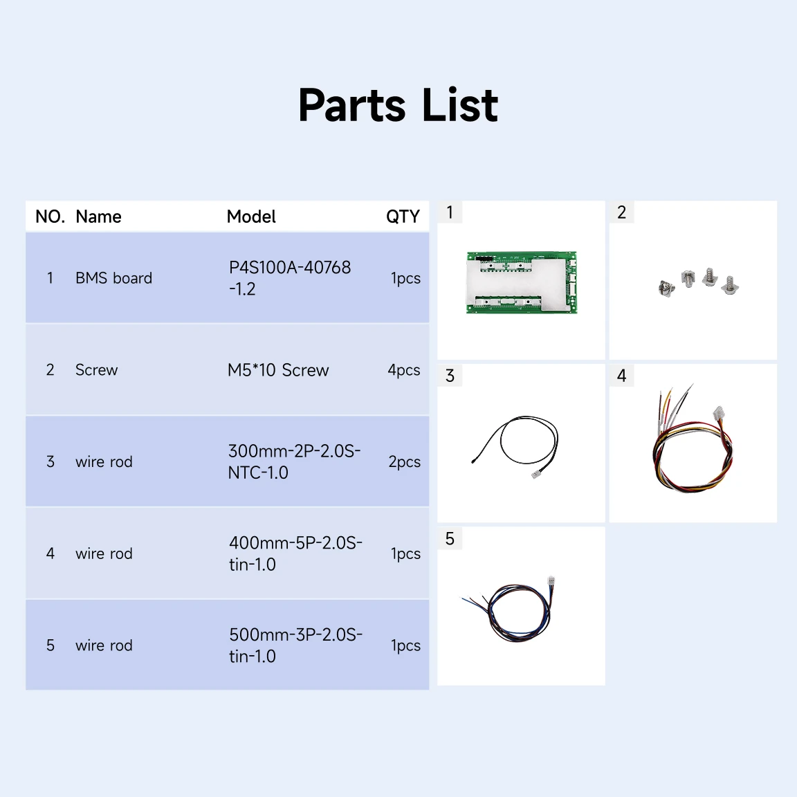 PACEex Lifepo4 BMS 12V 4S Smart BMS 100A لوح حماية البطارية المدمج في BT BMS مع توصيل سلسلة الحرارة UART #5