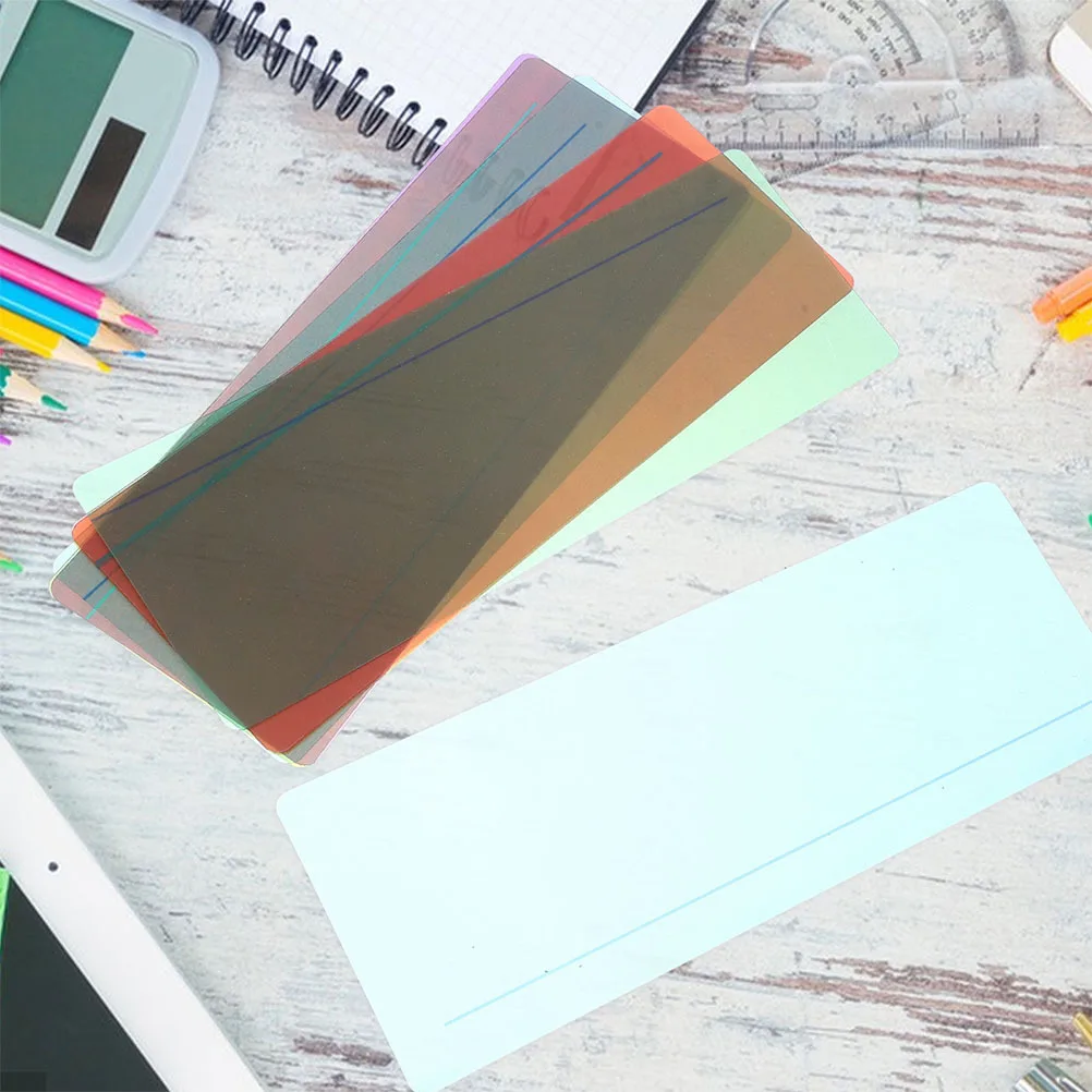 

16Pcs Portable Reading Highlight Strips Markers for Students Teachers Enhance Fluency Comprehension Read